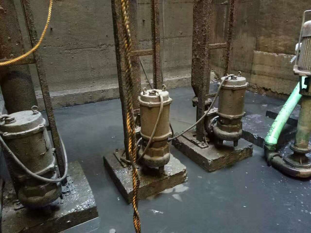 即墨污水池清理